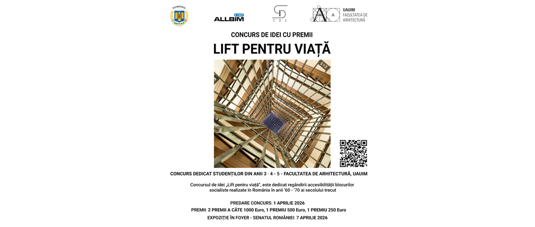 Concurs de idei "Lift pentru viață"