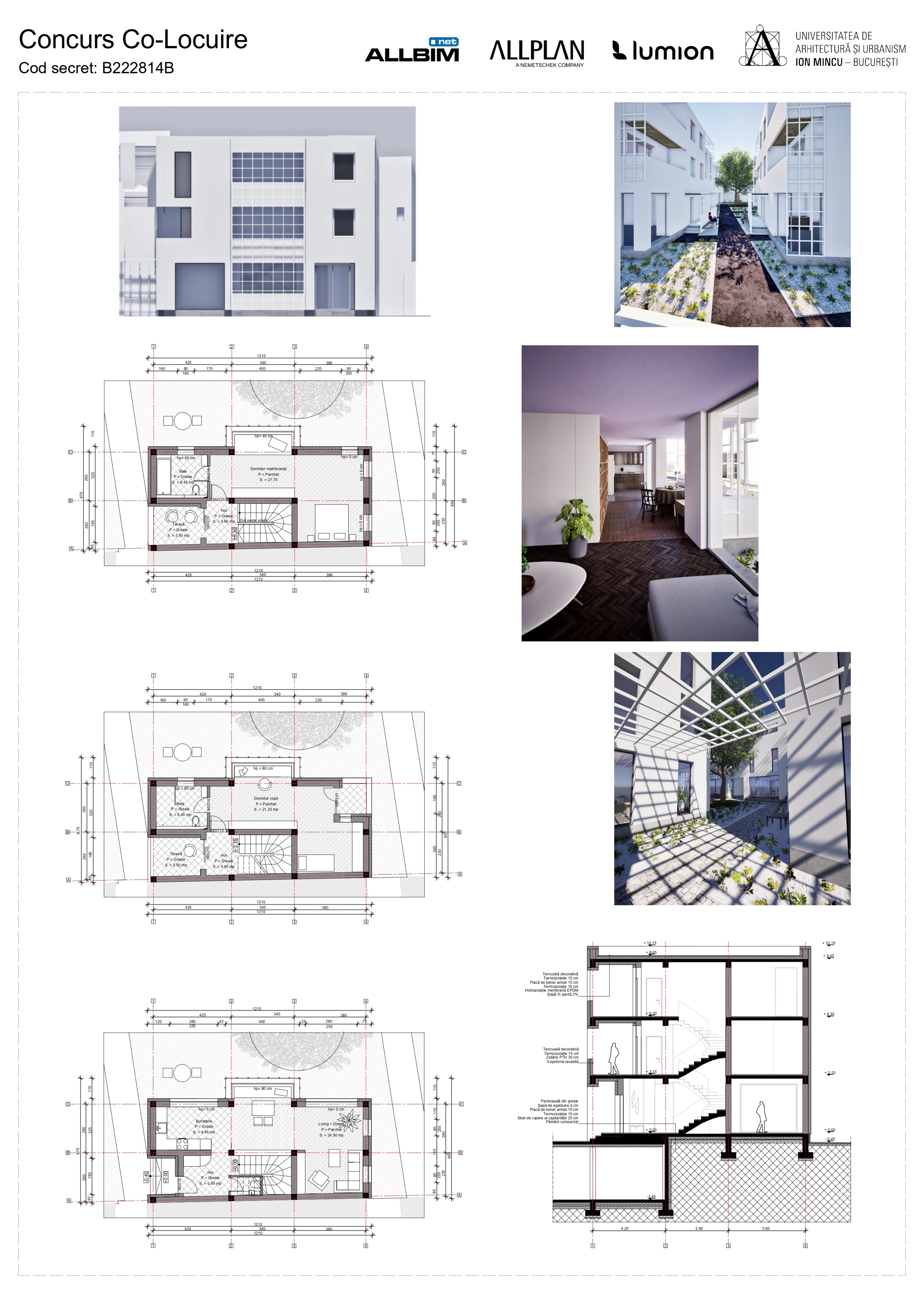 Planșa 2 &mdash; Premiul II ALLPLAN