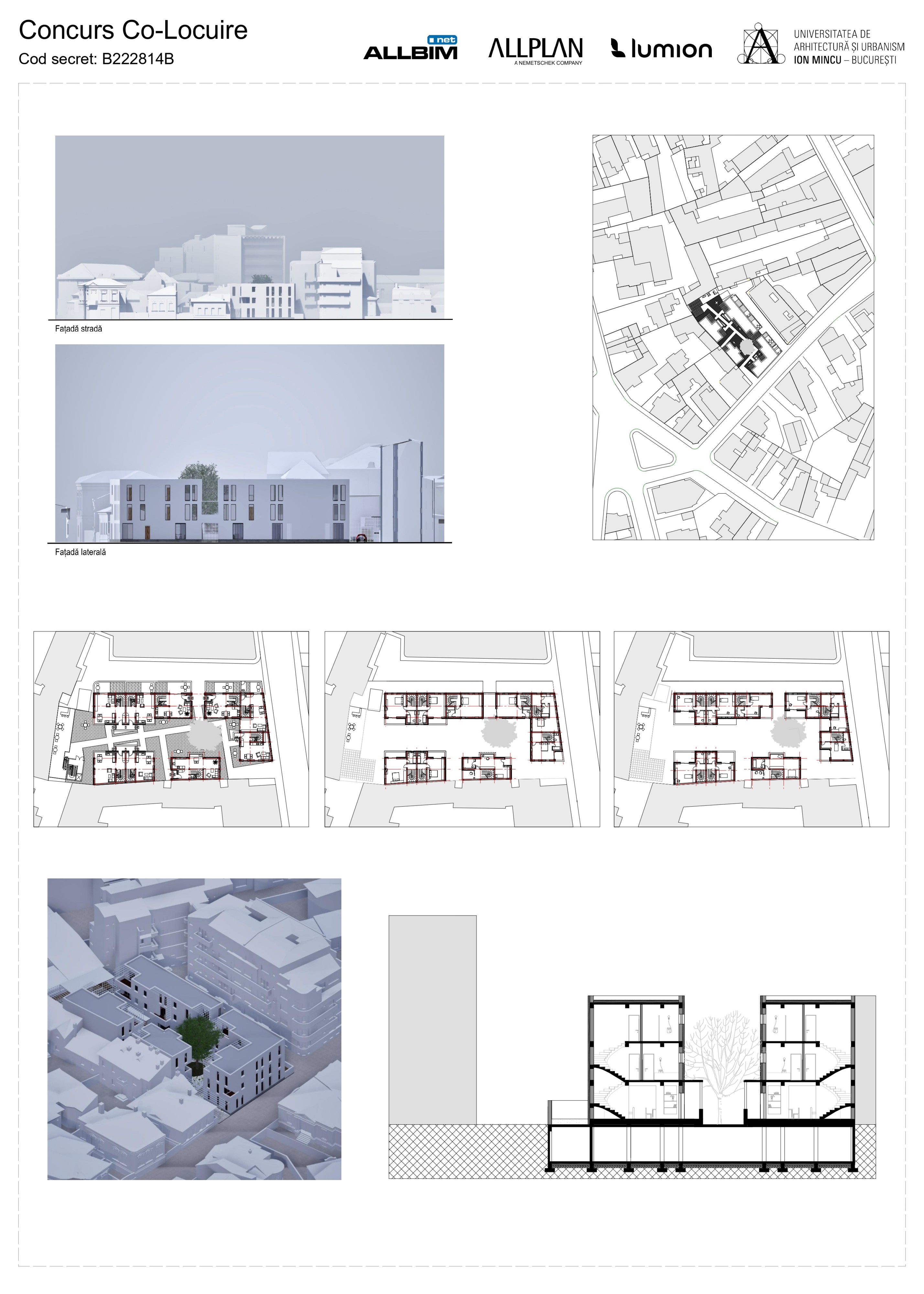 Planșa 1 &mdash; Premiul II ALLPLAN