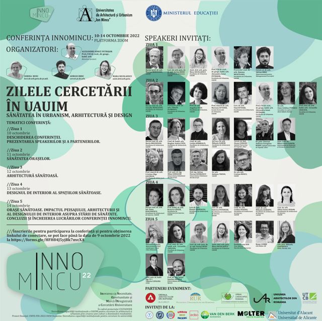 Poza produs Conferința INNOMINCU: Zilele cercetării în UAUIM 2022