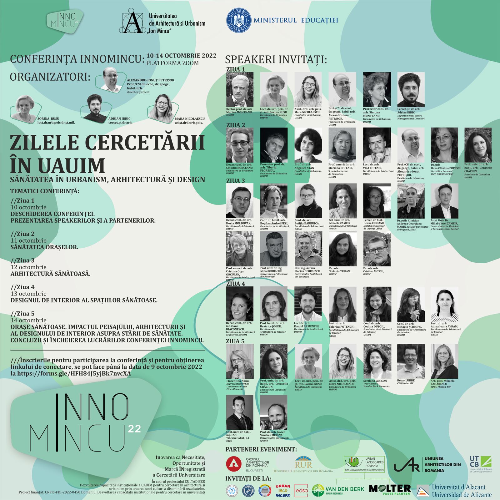 Poza produs Conferința INNOMINCU: Zilele cercetării în UAUIM 2022