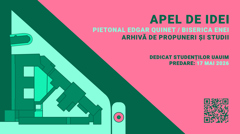 Apel de idei | Pietonal str. Edgar Quinet / str. Biserica Enei