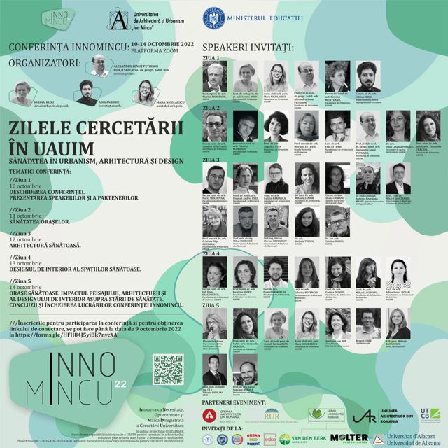 Poza produs Conferința INNOMINCU: Zilele cercetării în UAUIM 2022